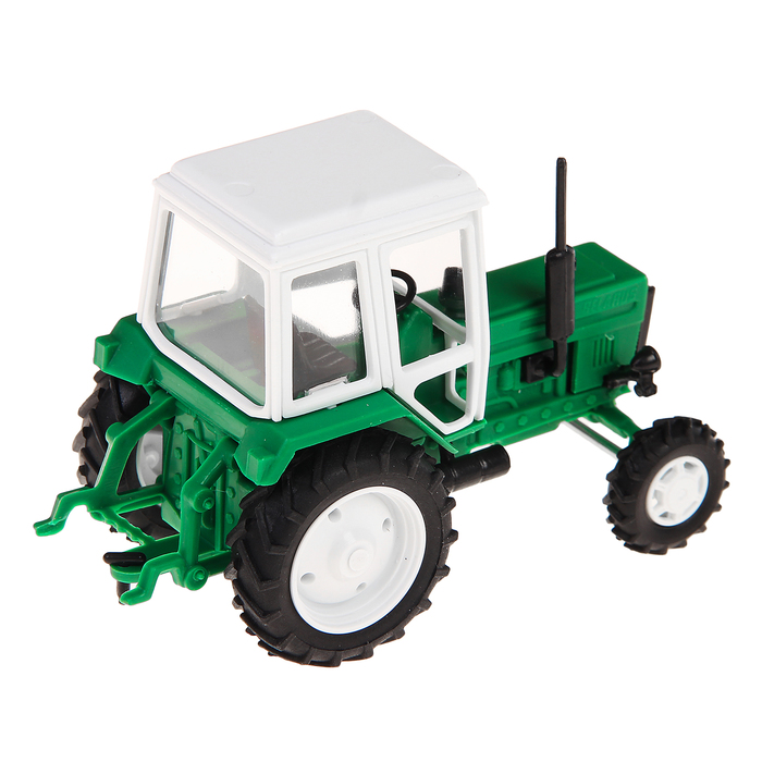 Трактор, зелёный, масштаб 1:43