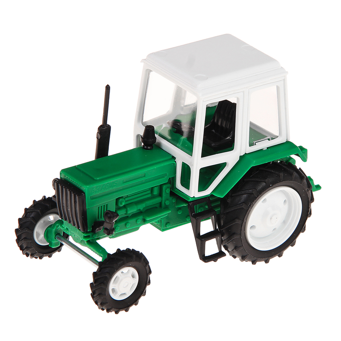 Трактор, зелёный, масштаб 1:43