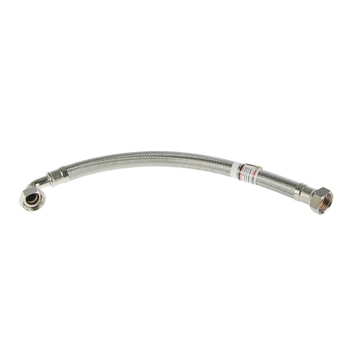 Подводка гибкая для насоса ProFactor, угловая, 1", гайка-штуцер, 50 см