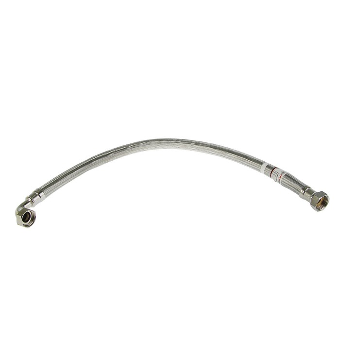 Подводка гибкая для насоса ProFactor, угловая, 1", гайка-штуцер, 80 см