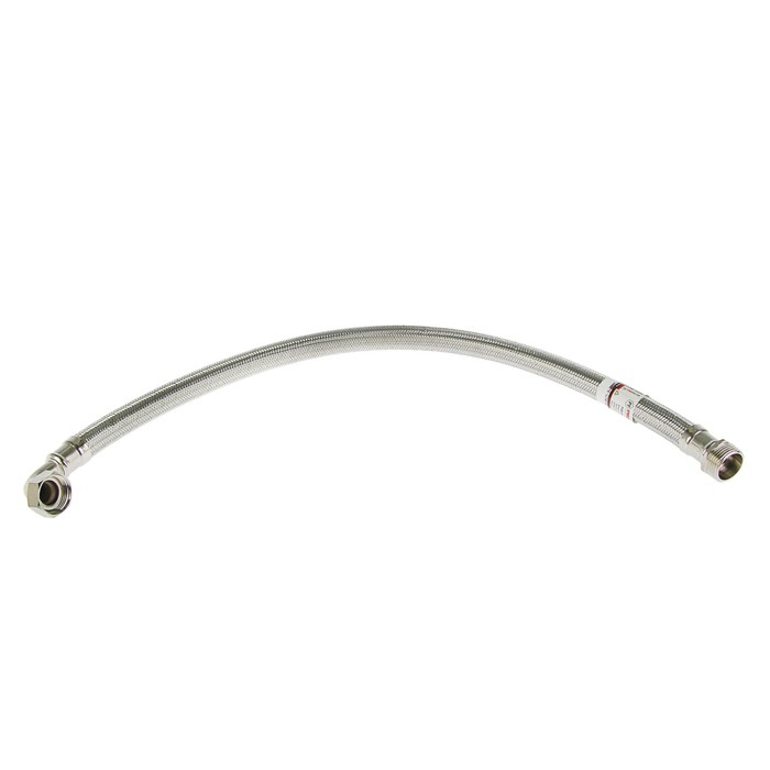 Подводка гибкая для насоса ProFactor, угловая, 1", гайка-штуцер, 80 см