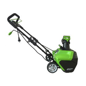 

Снегоуборщик GreenWorks GES13, 1800 Вт, 51х25.4 см, шнек-пластик
