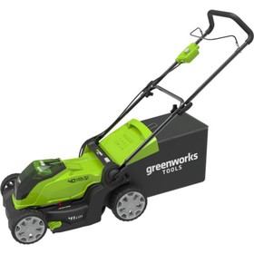 

Газонокосилка GreenWorks 2504707VB, аккум., 40 В, 4 Ач Li-Ion, ширина 40 см, 40 л