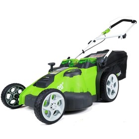 

Газонокосилка GreenWorks 2500207VB, аккум., 40 В, 4 Ач, ширина/высота 49 см/30-90 мм