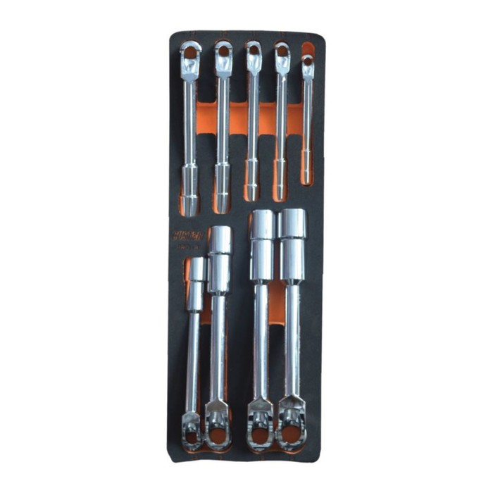 Набор Г-образных ключей CUSTOR PRO-8, проходные, 9 предметов, в ложементе