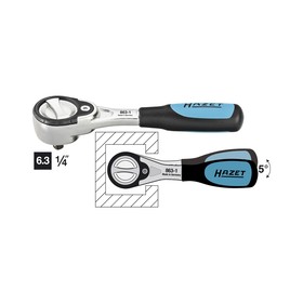 

Трещотка HAZET 863-1, 119 мм, 1/4", 72 зуба