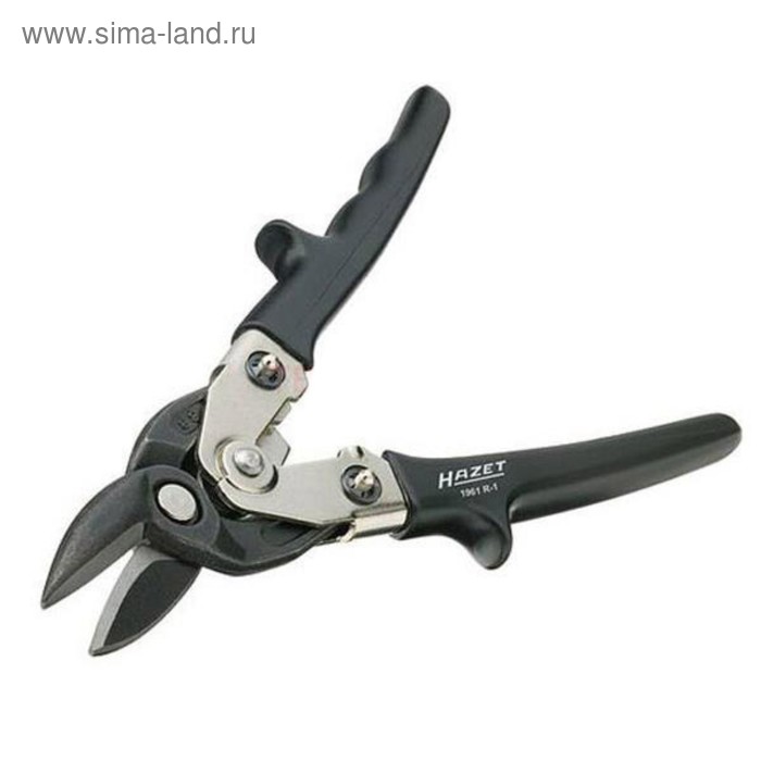 Ножницы по металлу HAZET 1961R-1, правый рез, 260мм, для металла до 1.8 мм