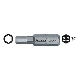 

Насадка (бита) HAZET 2204-6, H6, для винтов с внутренним шестигранником, 1/4"