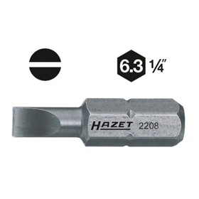 

Насадка (бита) HAZET 2208-4, для винтов со шлицем, 1/4"
