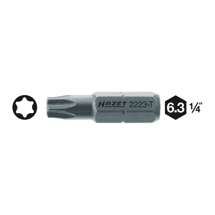 Насадка (бита) HAZET 2223-T15, TORX T15, шестигранный привод 8 5/16"
