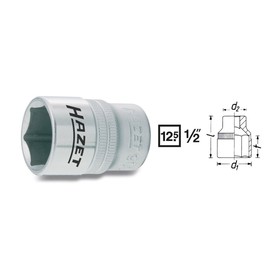 

Головка торцевая HAZET 900-18, 1/2" 18 мм, 6 граней