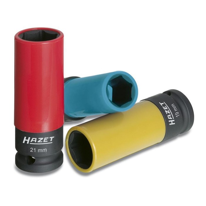 Набор ударных головок HAZET 903SPC/3, 17/19/21 мм, 1/2", 85 мм