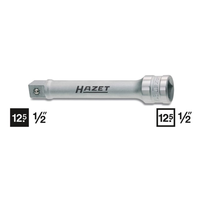 Удлинитель HAZET 917-5, 1/2" длина 123 мм