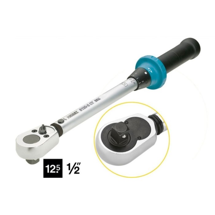 Динамометрический ключ HAZET 5120-2CT, 10-60 Нм