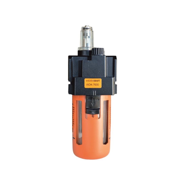 Лубрикатор WIEDERKRAFT WDK-7630, для пневмосистем, регулировка подачи масла, 3/8", до 10 бар.   2920