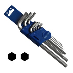 

Набор ключей BOVIDIX 6030409, шестигранные, 9 шт