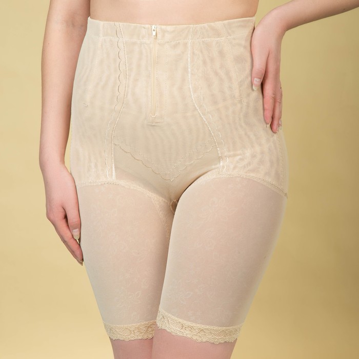 Корсетные панталоны на молнии ONLITOP Beauty form, размер 46-48, цвет бежевый