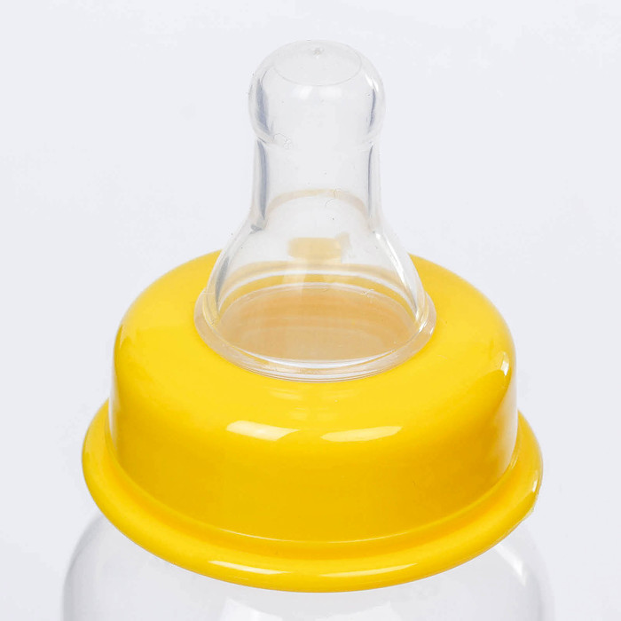 Бутылочка для кормления «Малыш из яйца», классическая, 125 мл, от 0 мес., цвета МИКС