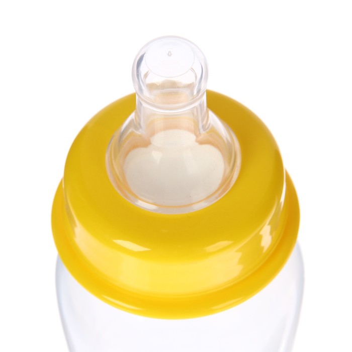 Бутылочка для кормления «Малыш из яйца», с талией, 250 мл, от 0 мес., цвета МИКС