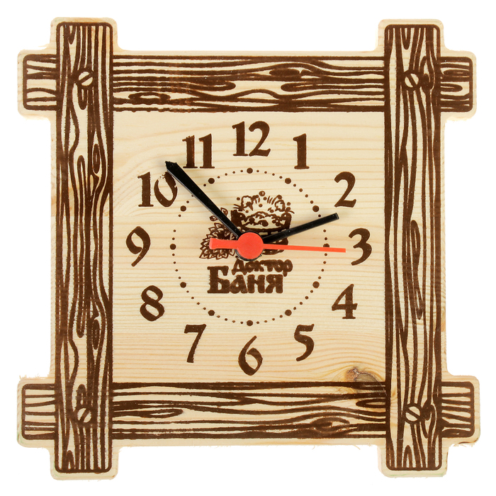 Часы настенные банные "В рамке"