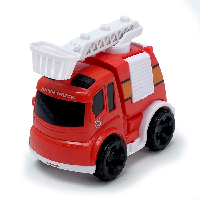 Набор игровой "Пожарная служба", с игровым ковриком и инерционной машиной