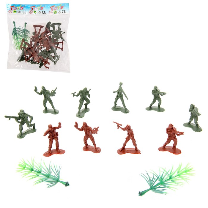 Набор солдатиков "Война", с аксессуарами