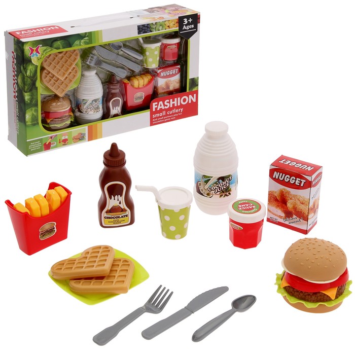 Набор продуктов "Готовим вкусно" с приборами