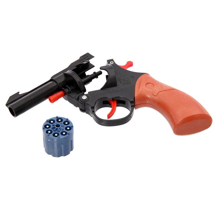 Пистолет "Револьвер", стреляет 8-ми зарядными пистонами