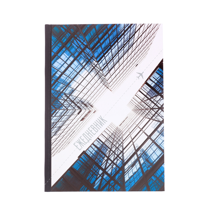 Ежедневник "Самолёт", твёрдая обложка, А5, 80 листов