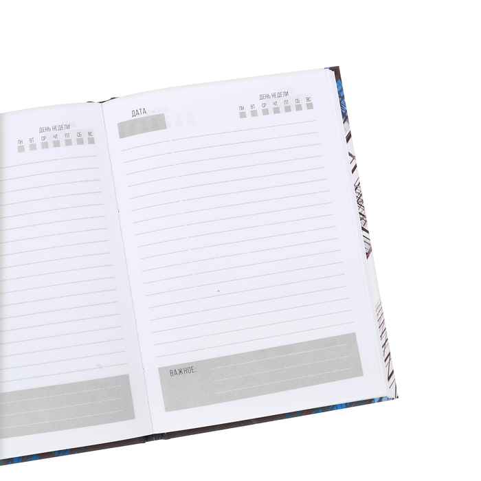 Ежедневник "Самолёт", твёрдая обложка, А5, 80 листов