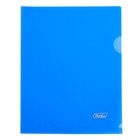 Папка-уголок А5, 180 мкм, синяя