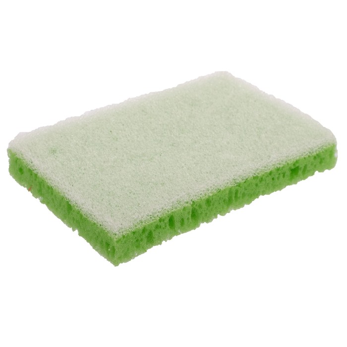 Губка жесткая, банная "Банный скраб мини", цвет МИКС