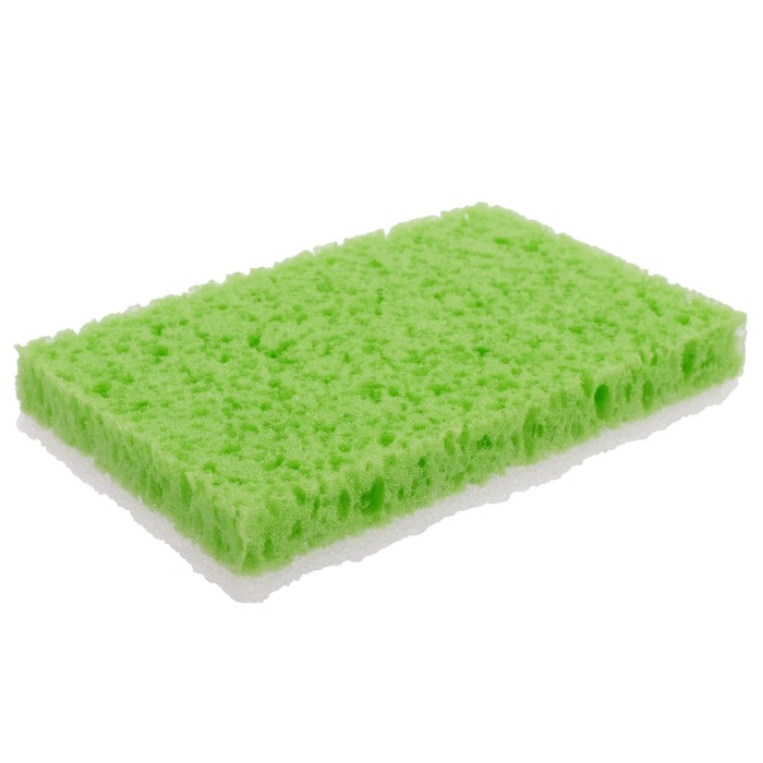 Губка жесткая, банная "Банный скраб мини", цвет МИКС