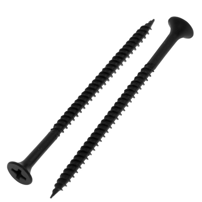 Саморезы по гипсокартону частая резьба "ШУРУПЬ", 3.8х65 мм, в коробке 3000 шт.