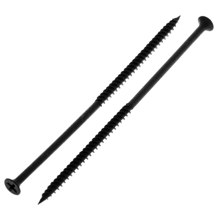 Саморезы по гипсокартону частая резьба "ШУРУПЬ", 4.8х127 мм, в коробке 1200 шт.