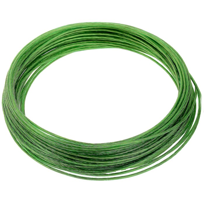 Трос металлополимерный "СИБРТЕХ", ПР-2.0, диаметр 2 мм, зеленый, катушка 20 м