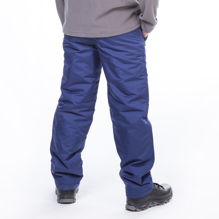 Брюки мужские цвет синий, р-р 50