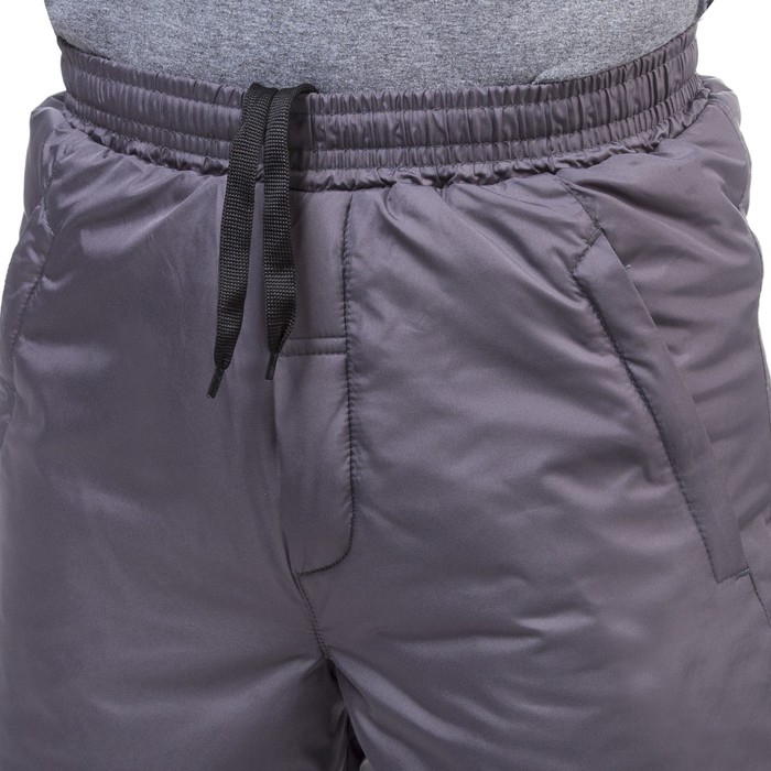 Брюки мужские цвет тёмно-серый , р-р 50