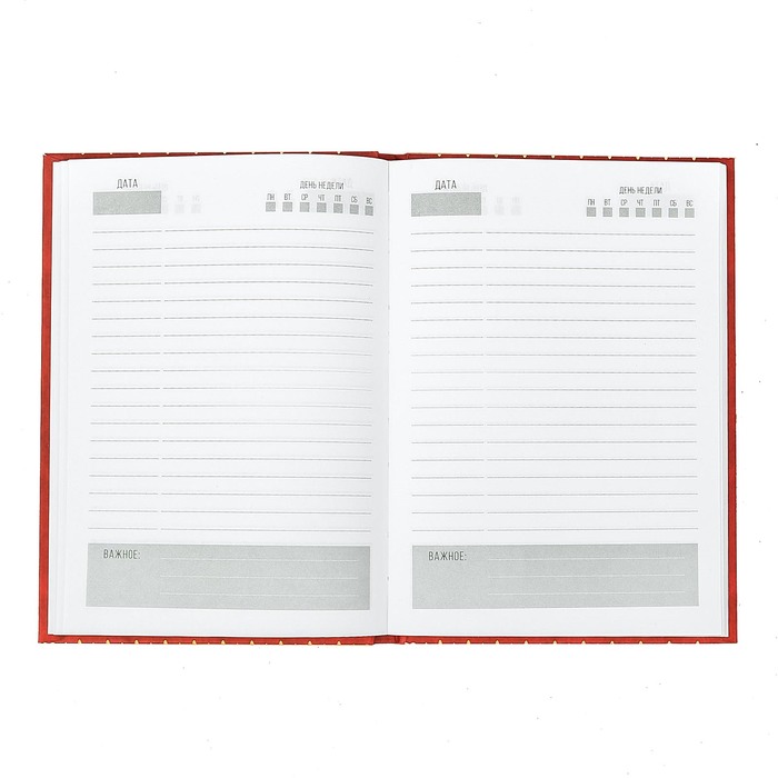 Ежедневник в подарочной коробке "Достояние великого государства", твёрдая обложка, А5, 80 листов