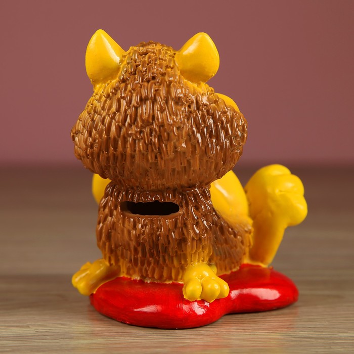 Копилка "Ежик на сердечке" 14см