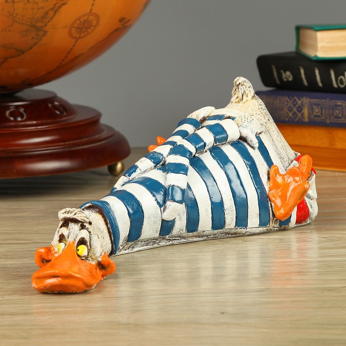 Копилка "Гусь лежит" забавный, 13х35см