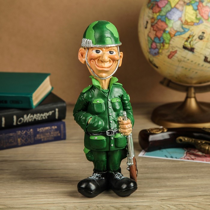 Статуэтка "Солдат улыбается" 26см