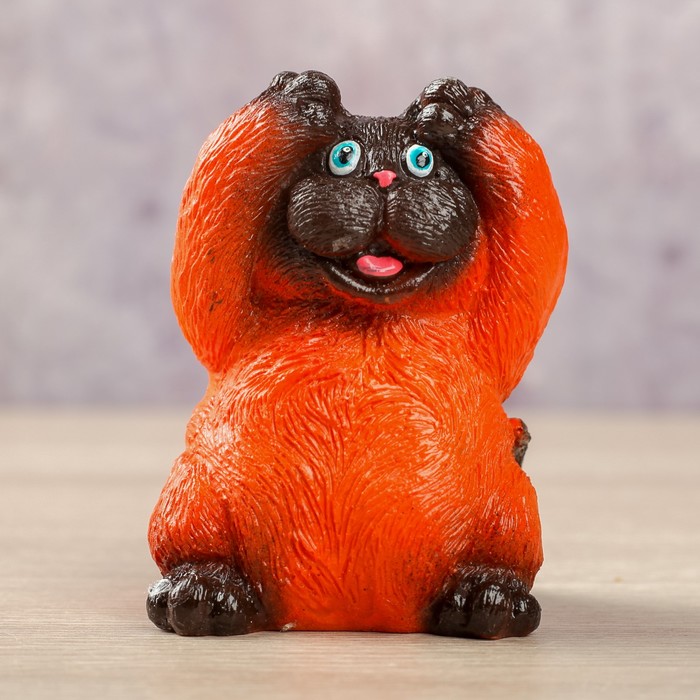 Сувенир "Кот закрывает лапами уши" сиамский, 7,5х7,5х6см