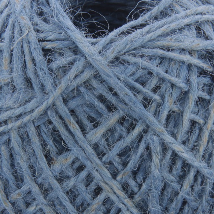 Пряжа "Кавандоли" 100% джут 180м/100гр (08 Голубой)