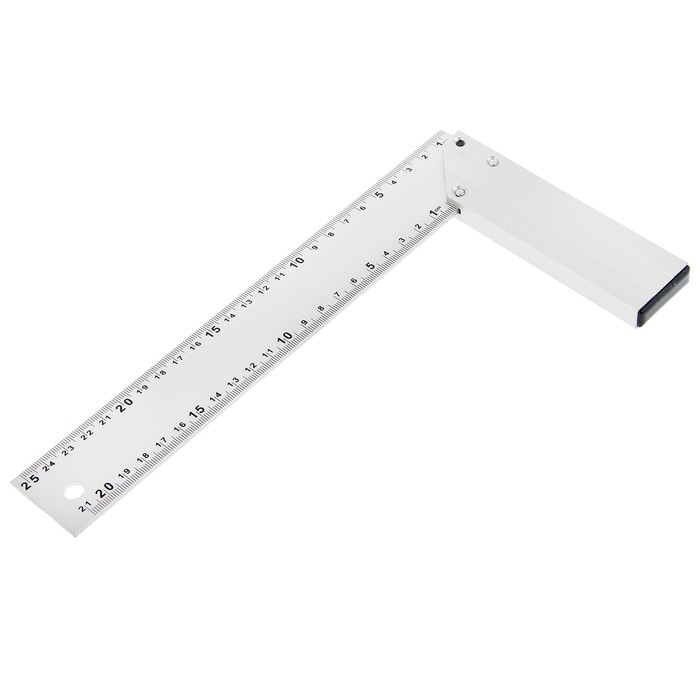 Угольник MATRIX, 250 мм, алюминиевый, литой