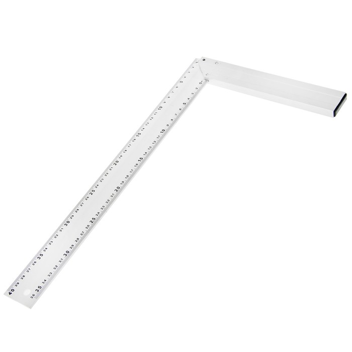 Угольник MATRIX, 400 мм, алюминиевый, литой