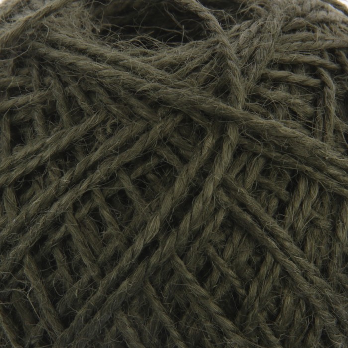 Пряжа "Кавандоли" 100% джут 180м/100гр (зеленый)