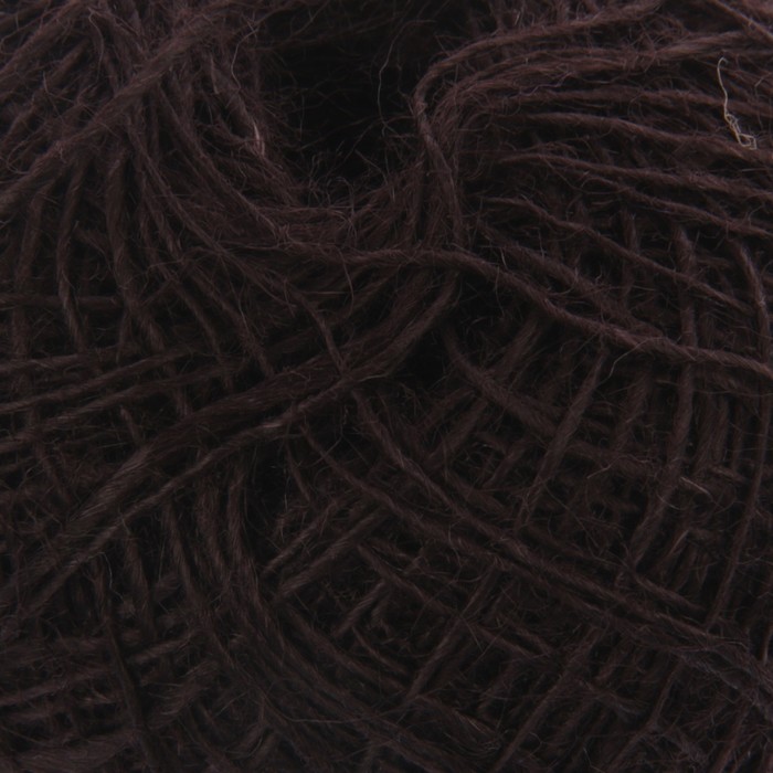 Пряжа "Аграмант" 100% джут 360м/100гр (коричневый)