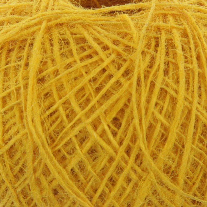 Пряжа "Аграмант" 100% джут 360м/100гр (желтый)