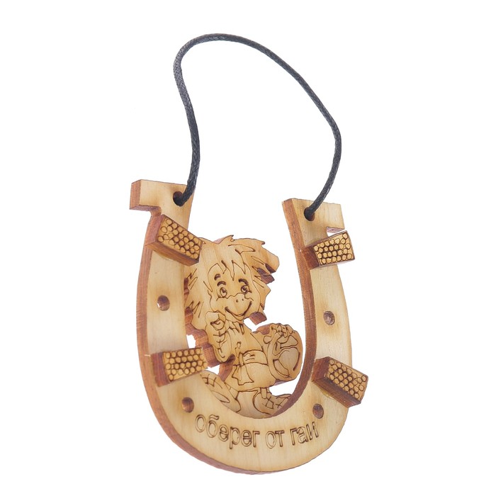 Подвеска в автомобиль из фанеры для декора "от ГАИ" 8х7 см